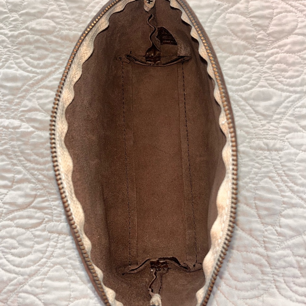 Meteor ☄️ Portland leather total eclipse makeup bag - Picture 7 of 9